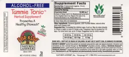 Label for Tummie Tonic