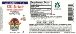 Label for Kid-B-Well