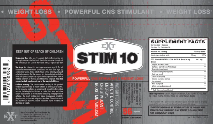 Label for Stim 10