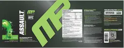 Label for Assault Green Apple