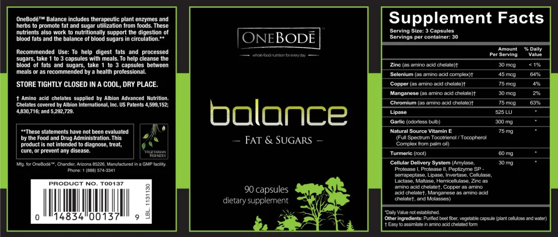 Label for Balance