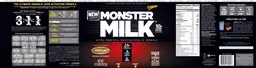 Label for Monster Milk Chocolate