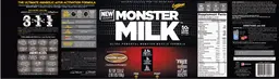 Label for Monster Milk Brownie Batter