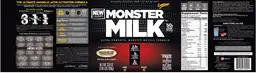 Label for Monster Milk Chocolate Chip Cookie Dough