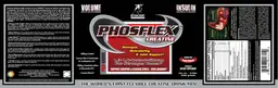 Label for PHOSFLEX Creatine Sugar Free Fruit Punch