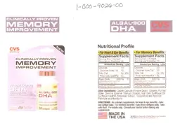 Label for Algal-900 DHA