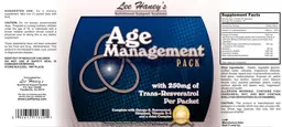 Label for Age Management Pack