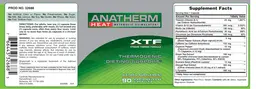 Label for Anatherm Heat Metabolics Stimulator