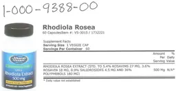 Ultra Rhodiola Extract 500 mg