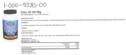 Label for CoQ-10 30 mg