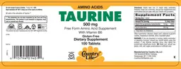 Taurine 500 mg