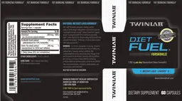 Label for Diet Fuel Forskohlii