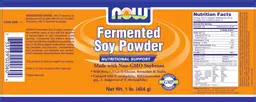 Label for Fermented Soy Powder