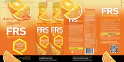 Label for Healthy Protein Orange Cream