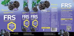 Label for Healthy Protein Blackberry Acai