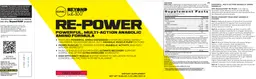 Label for Re-Power Fruit Punch