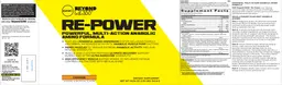 Label for Re-Power Orange