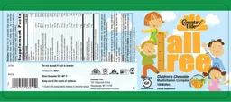 Label for Tall Tree Natural Orange & Pineapple Flavor