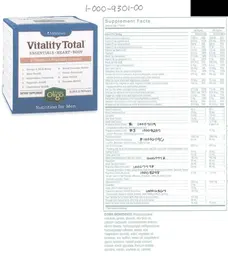 Label for Vitality Total