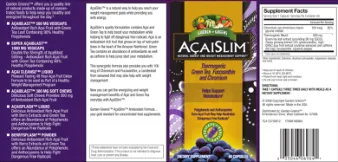 Label for AcaiSlim