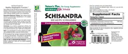 Herbal Actives Schisandra 200 MG/9% Schisandrins