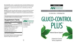 Label for Gluco-Control Plus