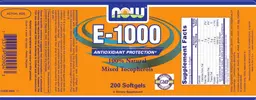 Label for E-1000