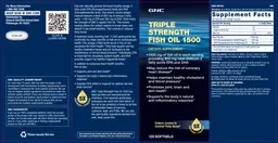 Label for Fish Oil 1500