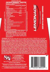 Label for Redline Lemonade