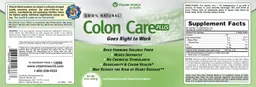 Label for Colon Care Plus