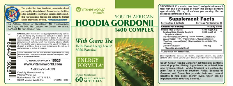 South African Hoodia Gordoni