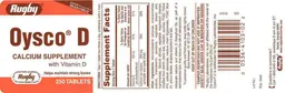 Label for Oysco D