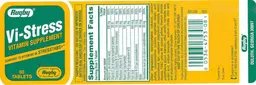 Label for Vi-Stress