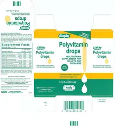 Label for Polyvitamin Drops