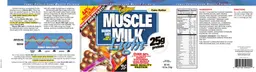 Label for Muscle Milk Light Cake Batter
