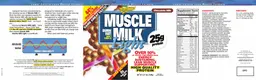 Label for Muscle Milk Light Chocolate Milk