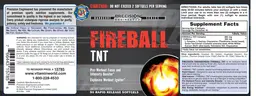 Label for Fireball TNT