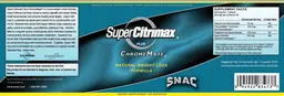 Label for SuperCitrimax Plus ChromeMate
