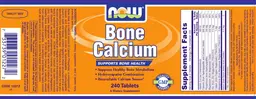Label for Bone Calcium