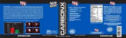 Label for Carbonx Revolutionary Super Carb Matrix Natural