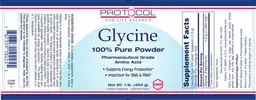 Label for Glycine