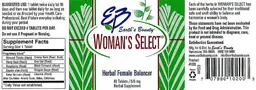 Label for Woman's Select