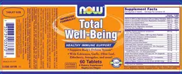 Label for Total Well-Being