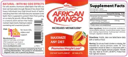 Label for African Mango
