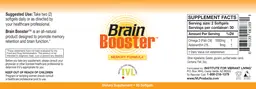 Label for Brain Booster