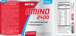 Label for Amino 2400 Wild Cherry