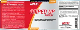 Label for Amped Up Energy
