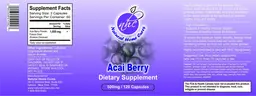 Label for Acai Berry