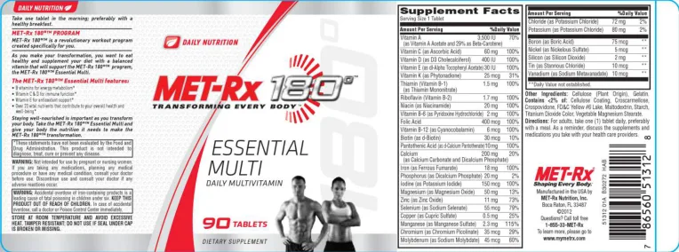 Label for Essential Multi