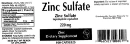 Zinc Sulfate